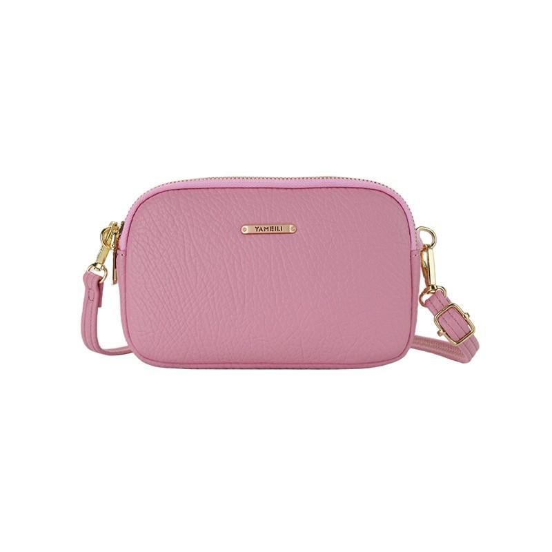 Korean Small PU Leather Crossbody Bag  New Designer Luxury Shoulder Square Bag