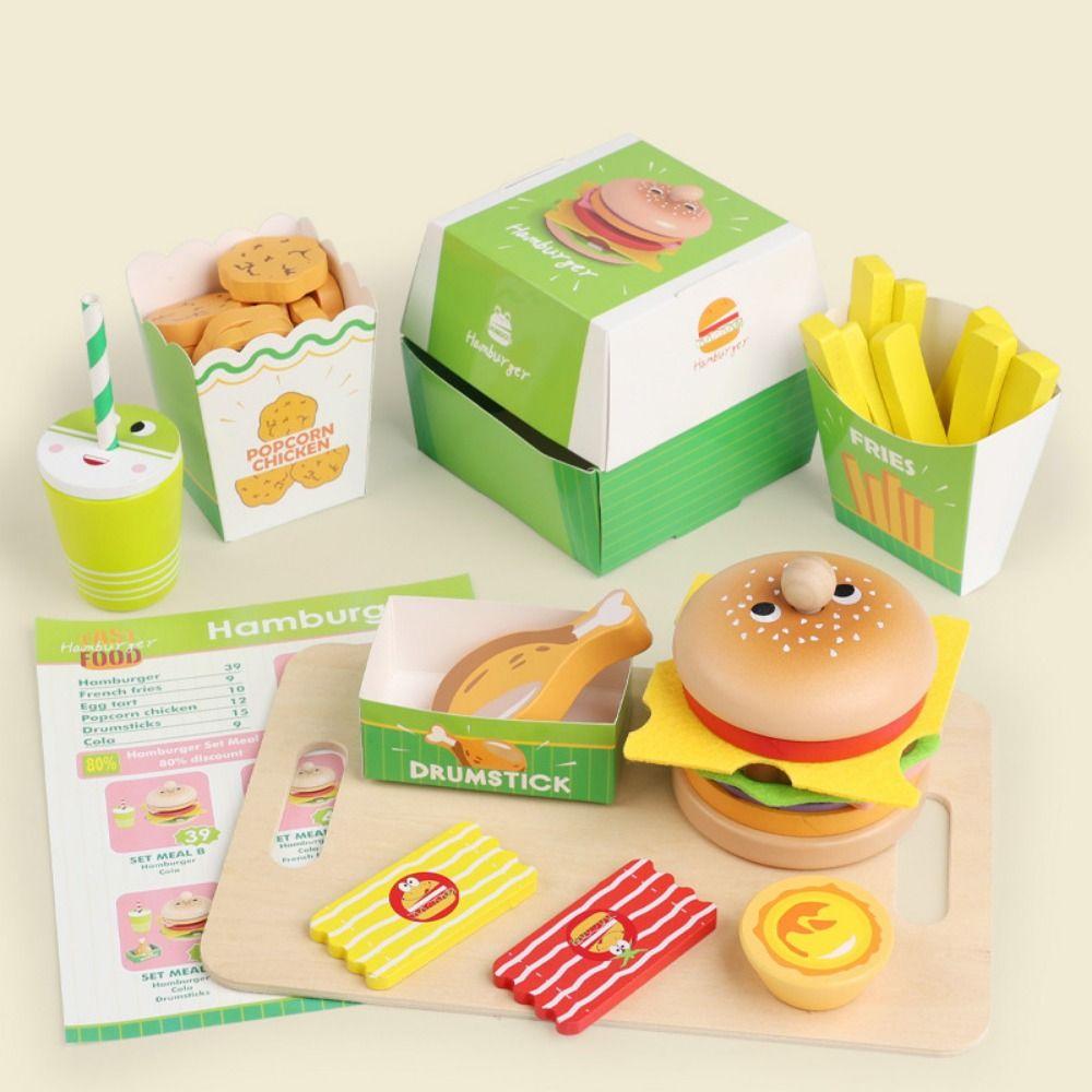 Stacking Game Pretend Play Kitchen Food Toys Cooking Role Play Toys  Pretend Cooking