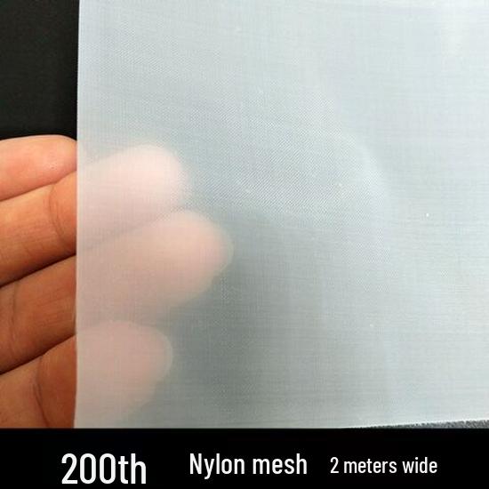Çok Yönlü Naylon Fileli Filtre Kumaşı: Boya ve İplik Filtreleme İçin 1,5-2m Genişlik, 100-300 Göz