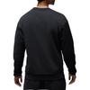 Air Jordan Wordmark Knitted Crew Neck Sweatshirt 'Black' Men's FJ7789-045