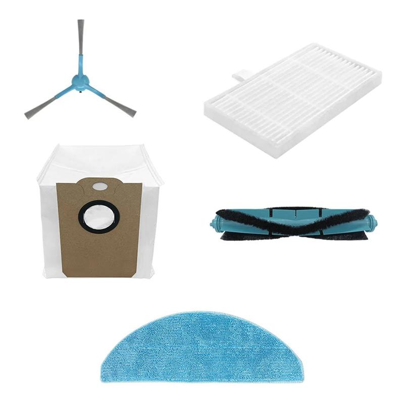 AEE2-For Liectroux G7 AENO RC4S EVOLUTION AIRO Vacuum Cleaner Main Side Brush Hepa Filter Mop Cloth Dust Bag Spare Parts