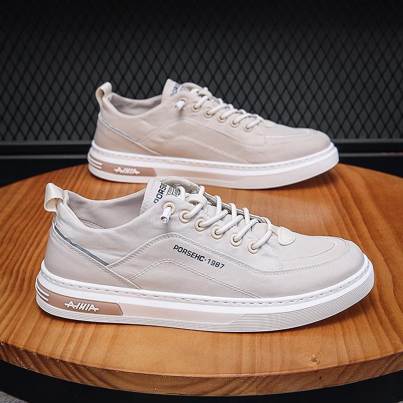 Fashion Sneakers Men Canvas Casual Shoes Breathable Walking Flats Spring Autumn Light Comforable Man Vulcanized Shoes Zapatos De Hombre
