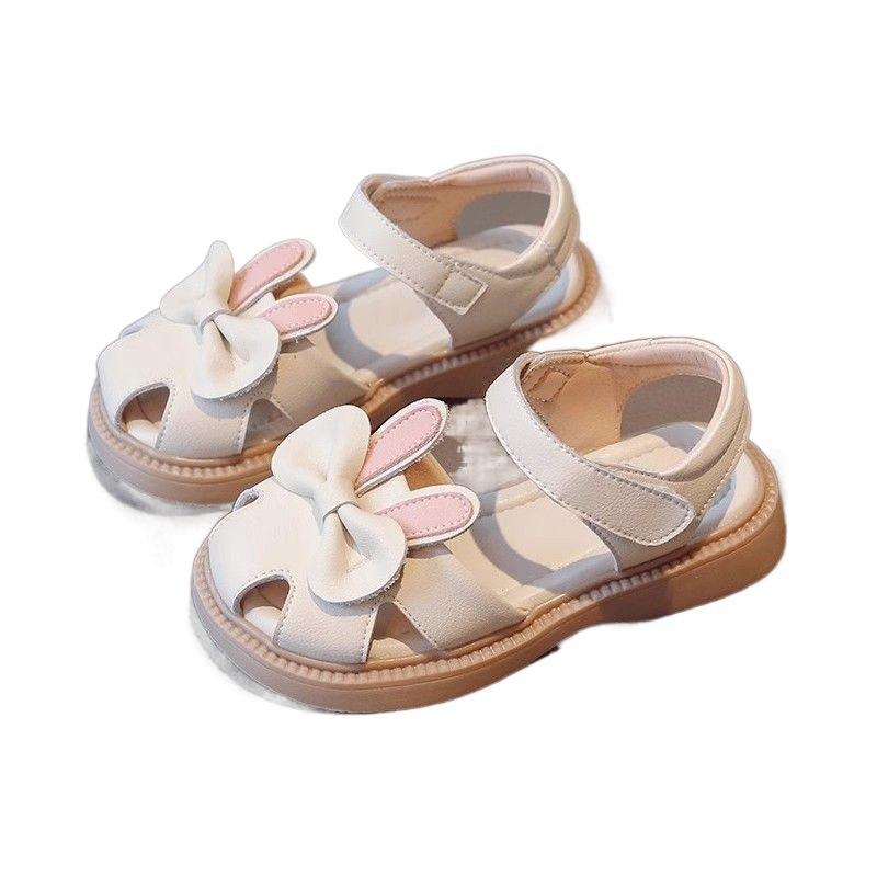 Girls' shoes, children's cute princess shoes2026New Summer Hot-Selling Soft-Soled Closed-Toe Sandals for Little Girls and Babies