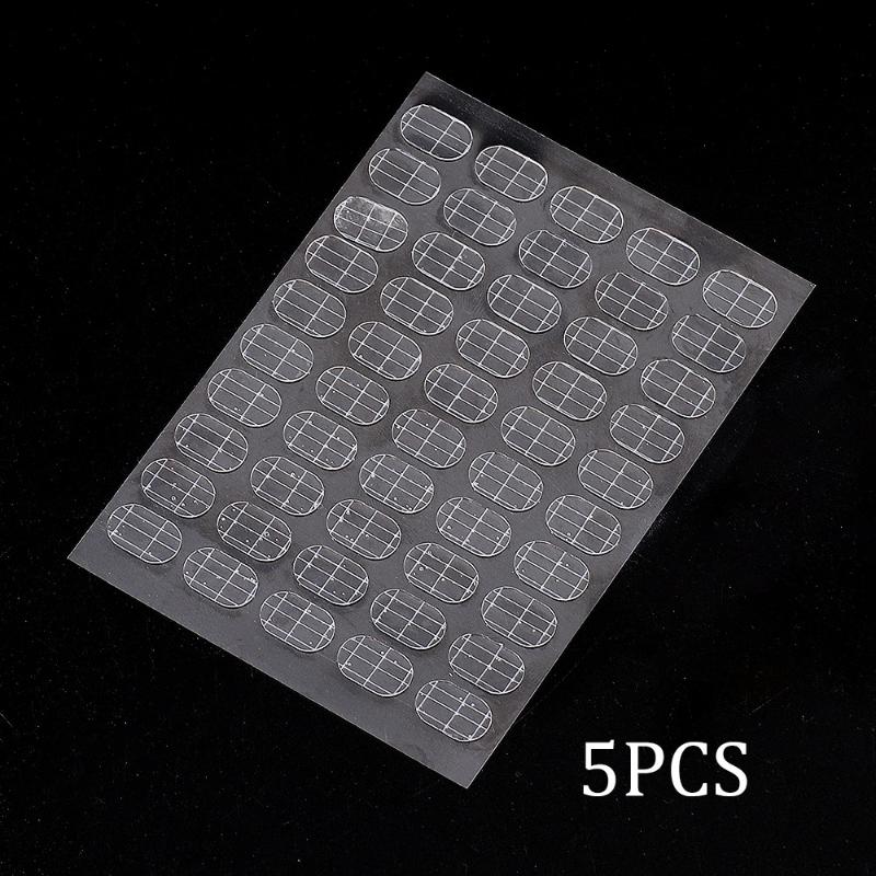 Transparent Double-Sided Adhesive Tape Traceless Nail Display Board Paste Practice Fixing Base Jelly Glue Manicure Tool