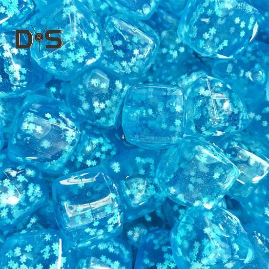 Squeeze Stress Balls for Kids Adults Ice Cubes Sensory Squeeze Toy Classroom Stretchy Fidget Toy for Stress Anxiety Relief