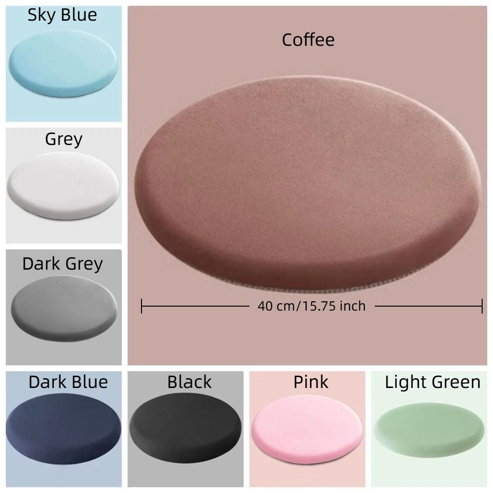 Ultra Soft Round Sponge Cushion Cooling Thick Anti-Slip Seat Cushion Portable Breathable Slow Rebound Cushion Office