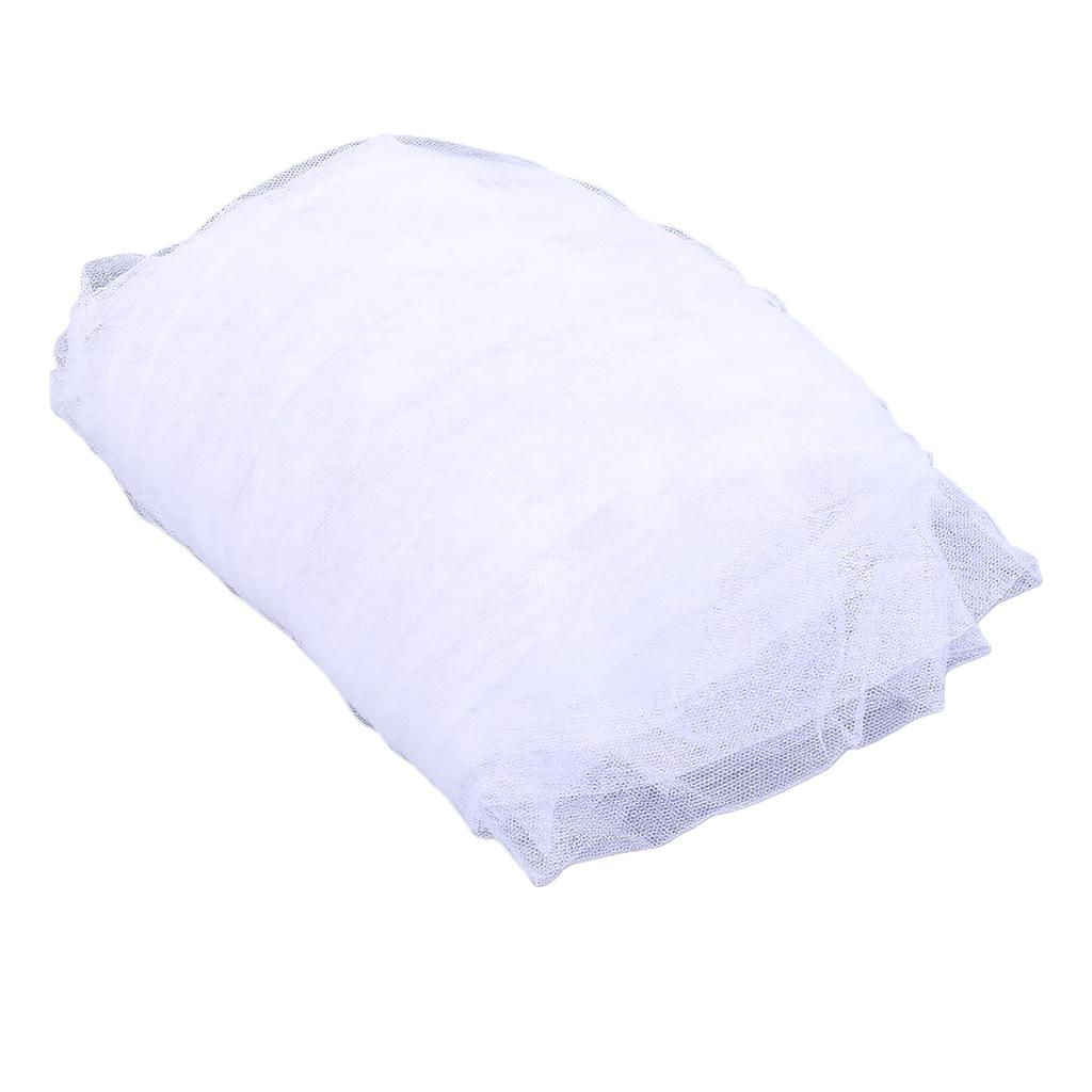 Net Bed Canopy Breathable Ceiling Hanging Bed Curtain Netting for Single Beds Full Size Beds White