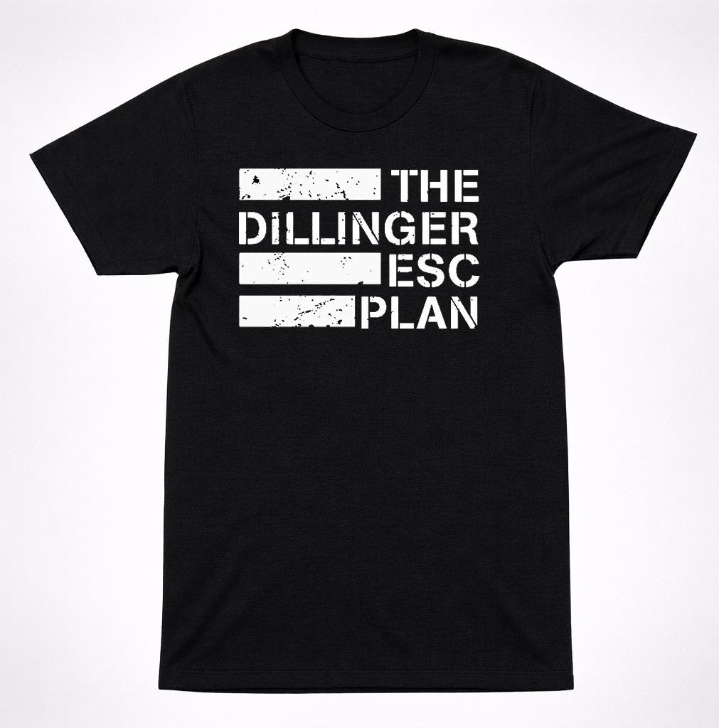 Camiseta con Logo de Escape Plan de Dillinger – Camiseta Caótica de Banda Mathcore Hardcore