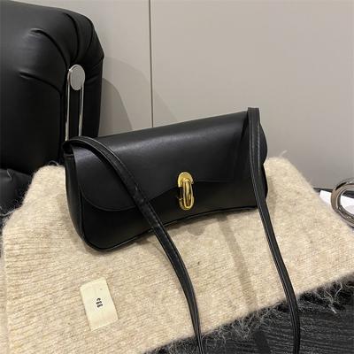 Bolsas de nicho de alto valor, novas bolsas femininas, bolsas de ombro elegantes e simples, bolsas de axila retrô para mulheres