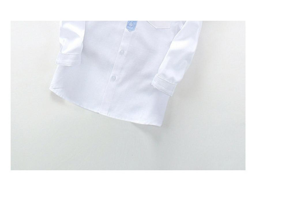 Jungen Langarm Freizeithemd für Frühling und Herbst - Neuer Stil für kleine und mittlere Kinder
