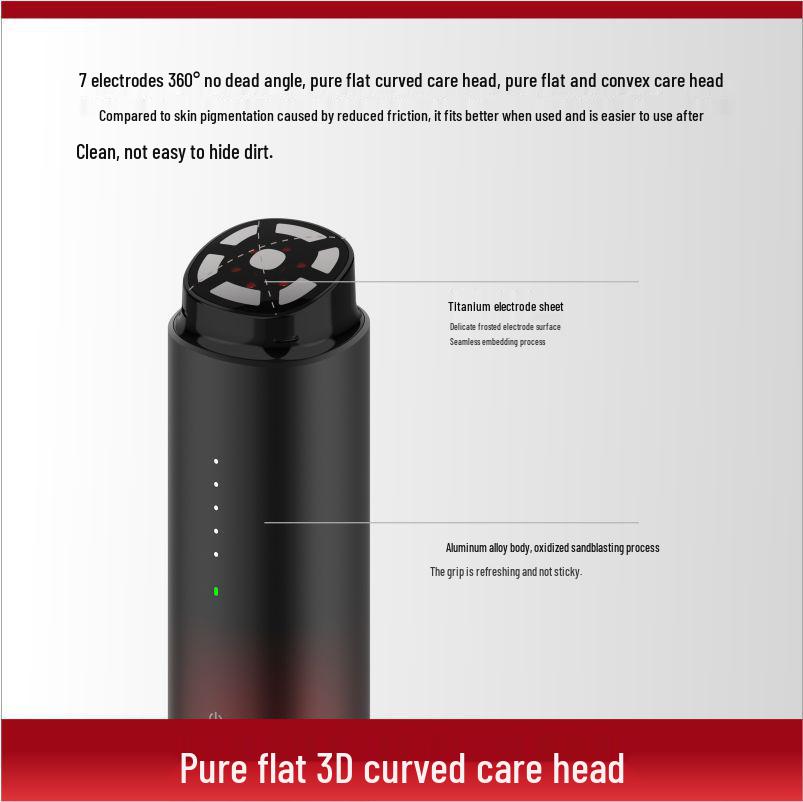 EMS Multipolar Radio Frequency Beauty Device with Facial Hot Compress Essence Mask