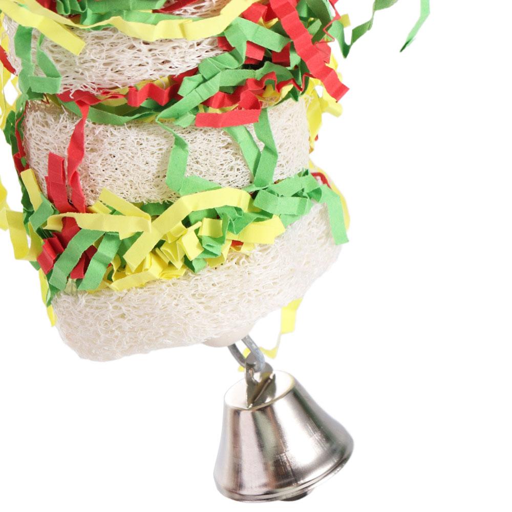 Funny Parrot Toys Handmade Pet Chew Toys Bird Cage Decoration Bird Toys  Pet Bird Bites Climb