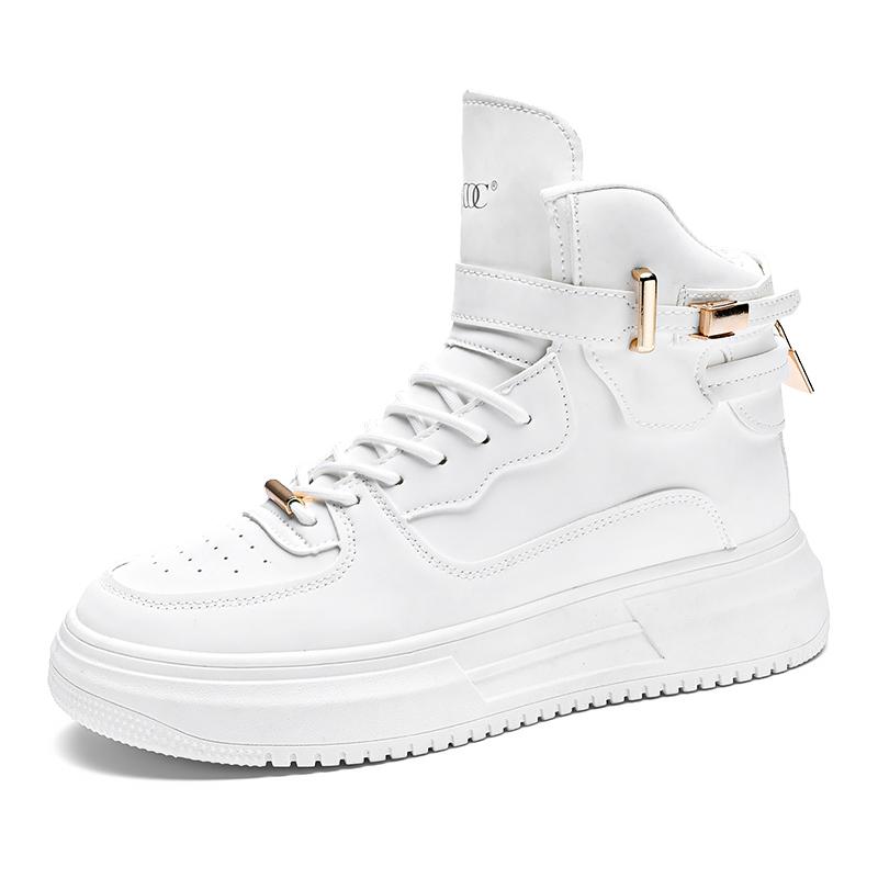 

Баскетбольные кроссовки нового стиля Модные мужские дышащие сетчатые кроссовки Увеличивающие рост Толстая подошва Летний новый стиль Студенческая мода 39