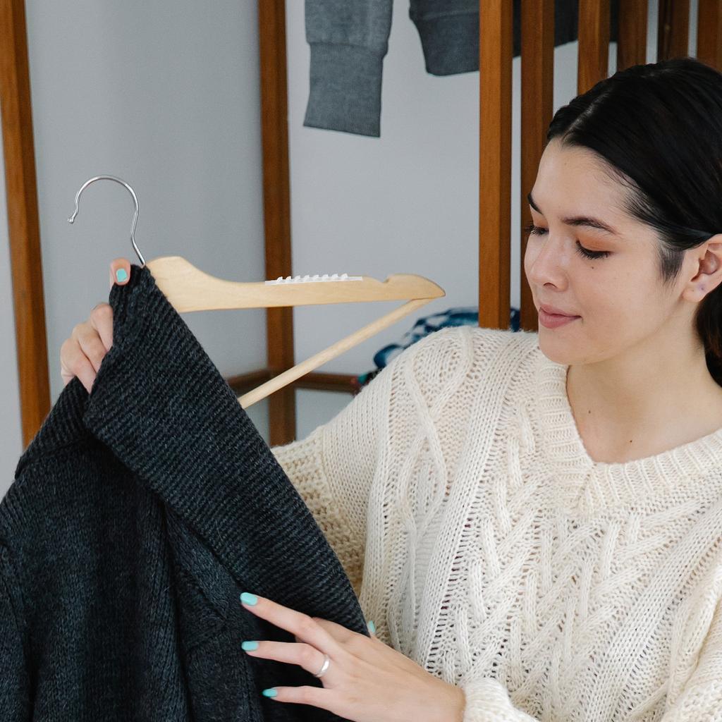 100 Pcs Accessories Hanger Anti-slip Strip Coat Hangers Grips Silica Gel Silicone Strips