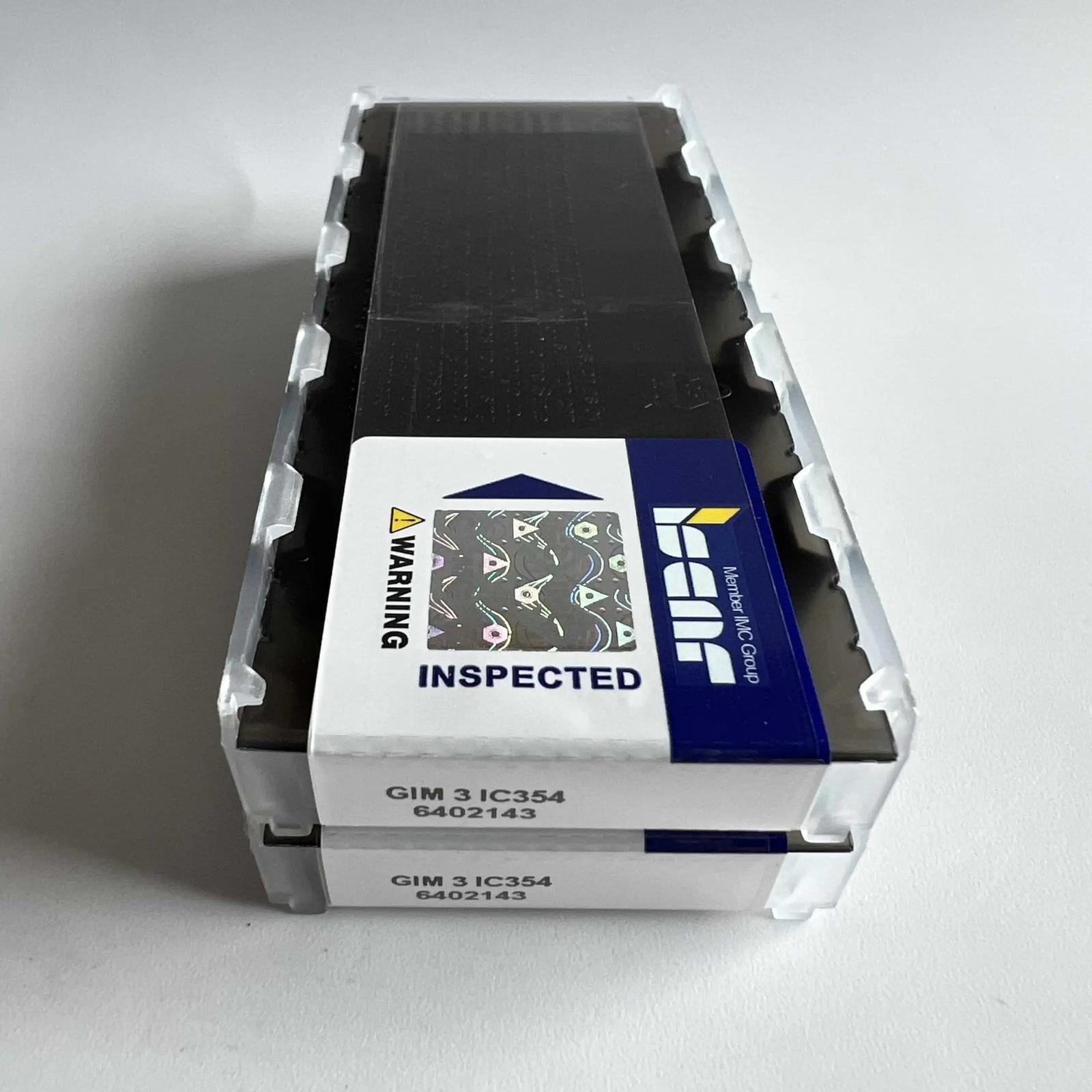 

ISCAR / GIM3 IC354 /Industrial indexable carbide inserts 10 Pcs