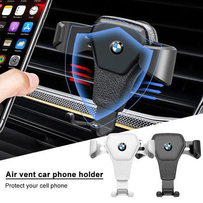 Zwaartekracht Auto Badge Telefoonhouder Beugel Luchtclip Montage Standaard Accessoires Voor BMW M Power F10 F31 E36 E39 E87 E90 X3 X5 X1 E46 E90 F20 Z4