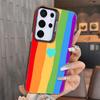 Rainbow Gradient Love Desgin Soft Phone Case for Samsung A17 A16 A15 A14 A13 A57 A56 A55 A54 A53 A37 A36 A35 A34 A33 A26 A25 A24