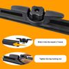 Kayak Rail Cleat Track Mount Line Cleat Kayak Low Profile Track Mount Outdoor Water Sports Accessories for Kayak Fishing Boating