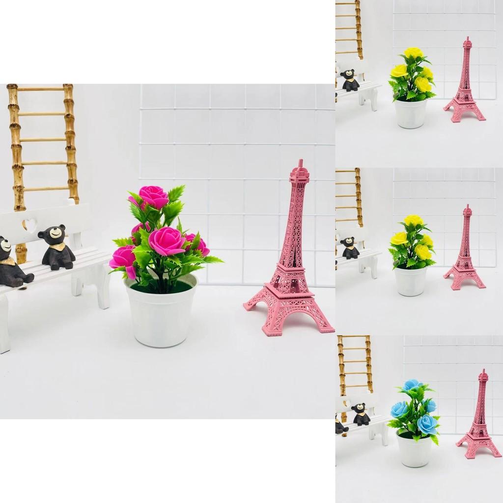 Artificial Rose Potted Plant For Wedding Photography And Home Decoration