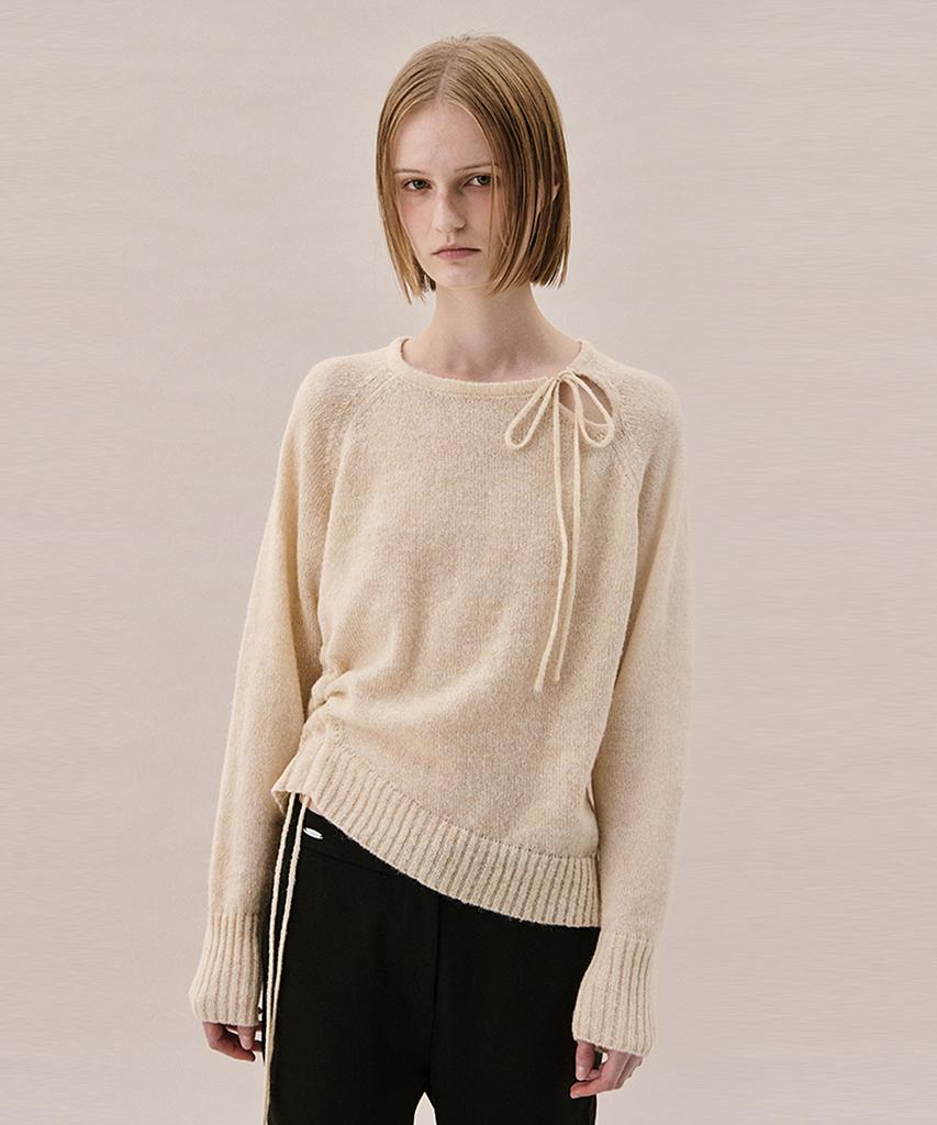 AHWE String Sweater_Light Beige