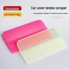 TPU Transparent Film Squeegee for Car Covers, Concave and Convex Surfaces, Soft Ox Tendon Scraper Blade