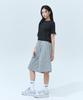 Beullaegmonseuteopis [2Pack] Cotton-Like Wide Bermuda Pants (Gray) / Bm260113