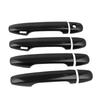 Carbon Fiber Style Door Handle Cover Trim for Subaru Legacy Levorg, Durable ABS Material, Protects the Door Handle, Easy To Install.