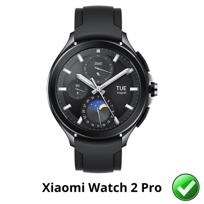 Protecție ecran pentru Xiaomi Watch 2 Pro [Pachet 6] Folie de protecție din plastic rezistentă ultra-subțire Phonillico