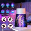 UV Lampa na komáry Elektrický šok Lampa na hubení komárů USB Nabíjení Lampa proti komárům Lampa pro hubení škůdců Lapač much Hubič hmyzu