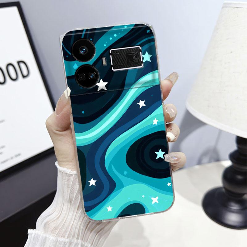 

Для Realme GT Neo 5 GT5 240W GT3 GT2 Pro Чехол Обложка Для Realme GT Neo 3T GT2 Мраморный Прозрачный Мягкий Силиконовый Чехол для Телефона Цветочные Fundas Realme GT5 240W