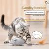 Interactive Mouse Moving Cat Toy Squeaky Plush Mouse Kitten Toy  Playing Game