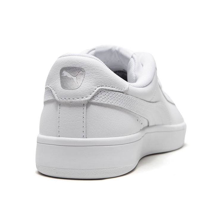 Puma Court Breaker Derby L Comfortable Lightweight Low-Top Skate Shoes Unisex Sneakers White 369503-02