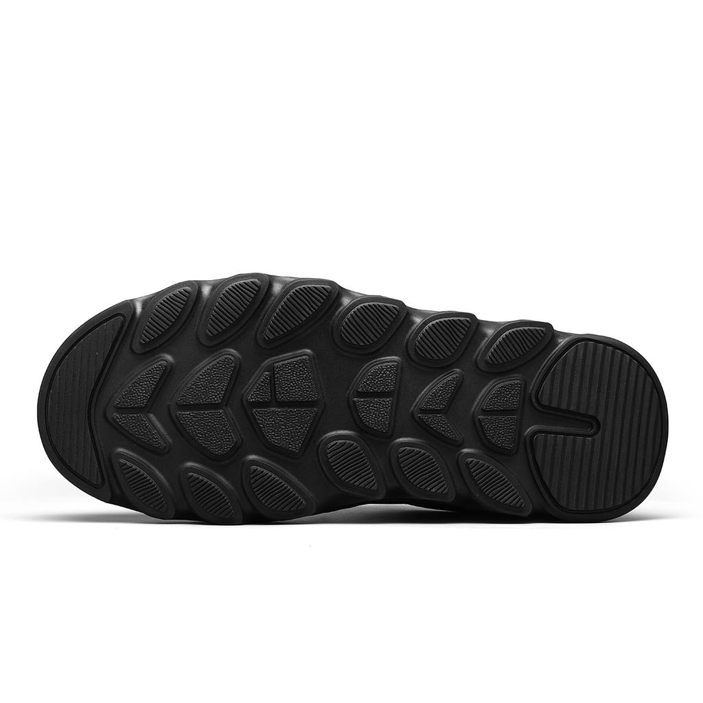 Jeep Classic Stylish Thick-Soled Casual Shoes Men Sneakers Black P551M13308