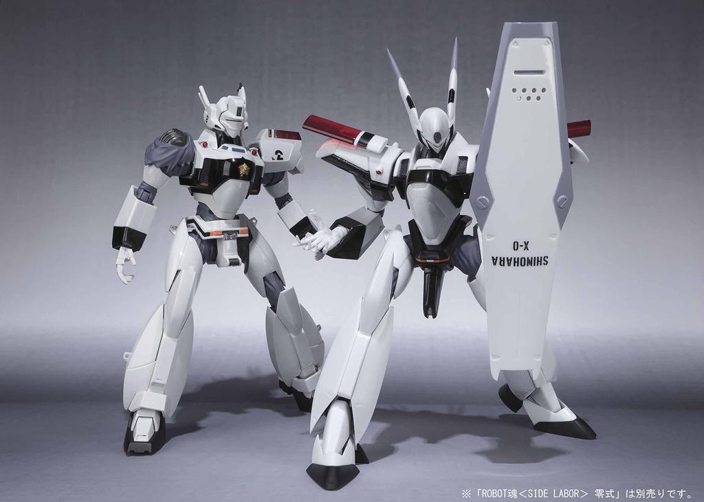TAMASHII NATIONS ROBOT Spirits Mobile Police Patlabor Ingram Unit 1 Unit 2 Parts Set the 125mm ABS PVC Painted Movable Figure [SIDE LABOR] & (PATLABOR