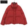 MilaOwen Excellent Condition Stand-collar, Drawstring Short Down Jacket for Women, Red, Size F, 09WFJ245066 Jacket ONESIZE/F RedUsed