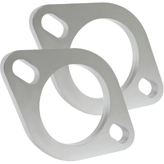 2.75 Inch/70Mm Exhaust Flange Connection Kit Corrosion Proof 2.75 Inch 2 Blot Exhaust Flange & Exhaust Gasket Kit With Bolts & Nuts For 70Mm OD