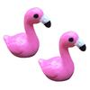 2 Stück Flamingo Spielzeug Lebhaft Exquisit Klein Mini Lieblich Flamingo Figur Schreibtischdeko