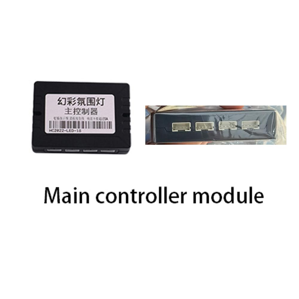 Світлодіодне Автомобільне Симфонічне Навколишнє Світло Деталі 35см 75см 110см Світлова Стрічка Основний Додатковий Контролер Потік Райдуга Лампа для Зберігання Світло Дверей