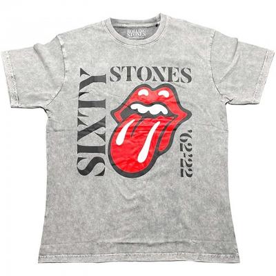 The Rolling Stones Unisex voksen Sixty vertikal t-skjorte