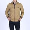 Spring and Autumn Men's New Casual Jacket Youth Stand-up Collar Men's Coat