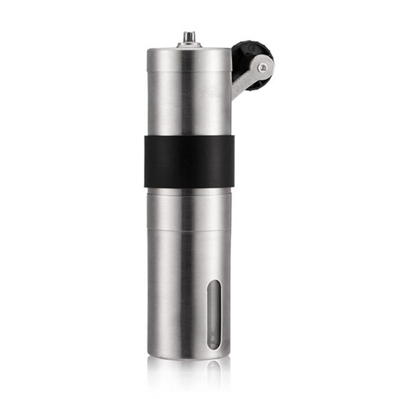 LITE-Coffee Bean Grinder Hand-Crank Coffee Bean Grinder Mini Stainless Steel Coffee Grinder