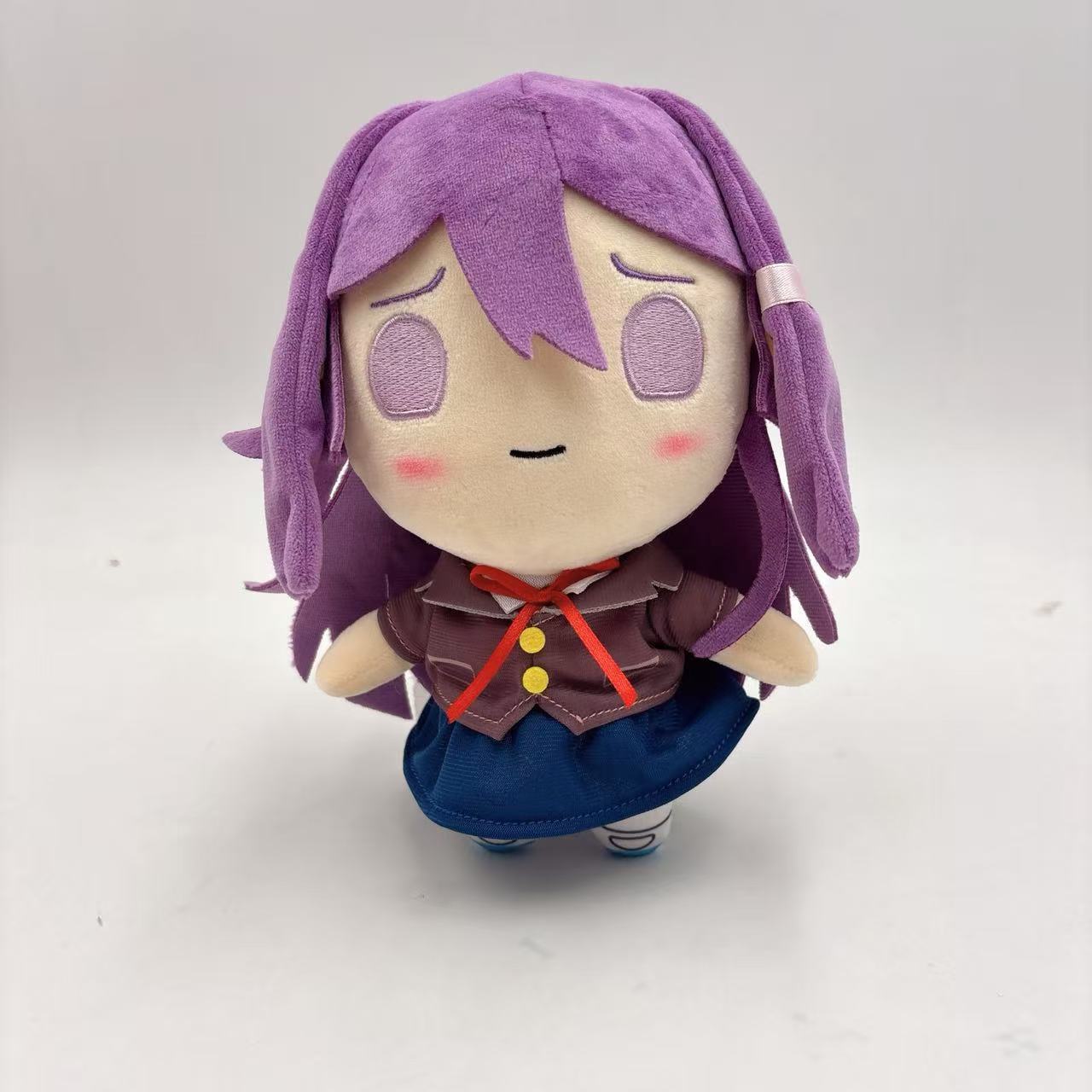 Anime 20/25/40cm Hartslag Literaire Club Pluche Speelgoed Anime Cosplay Monika Fumo Knuffelpop Sayori Yuri Knuffelkussen Pop Cadeaus