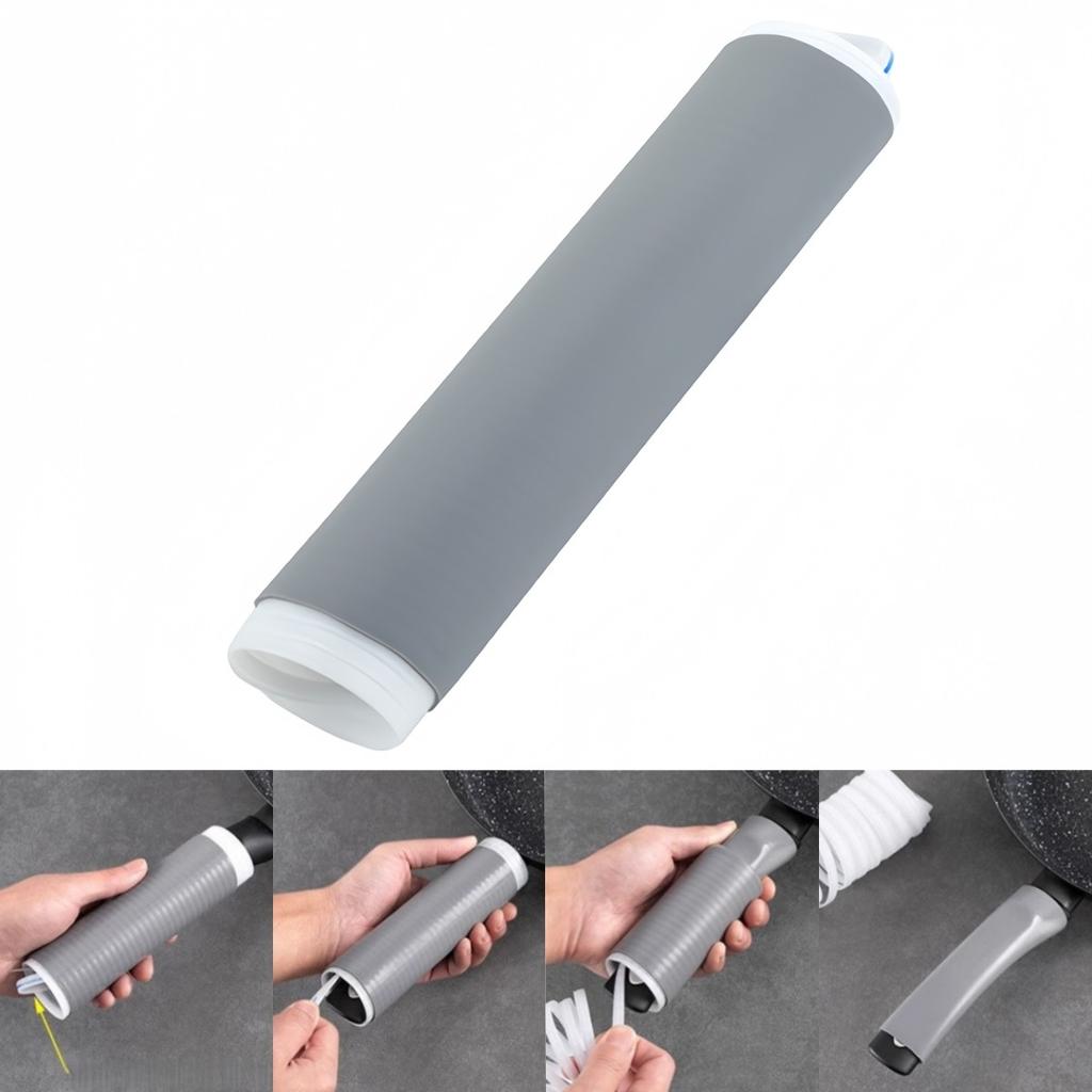 Frying Pan Handle Protector Rubber Handle Cover Dishwasher Safe