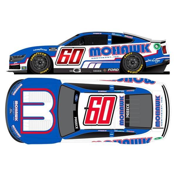 

Kyosho Lionel Racing NASCAR CUP Cup MOHAWK NORTHEAST INC 2025 Ford Mustang Ryan Preece Finished Model LR322294 (NASCAR Series) 1/64 #60