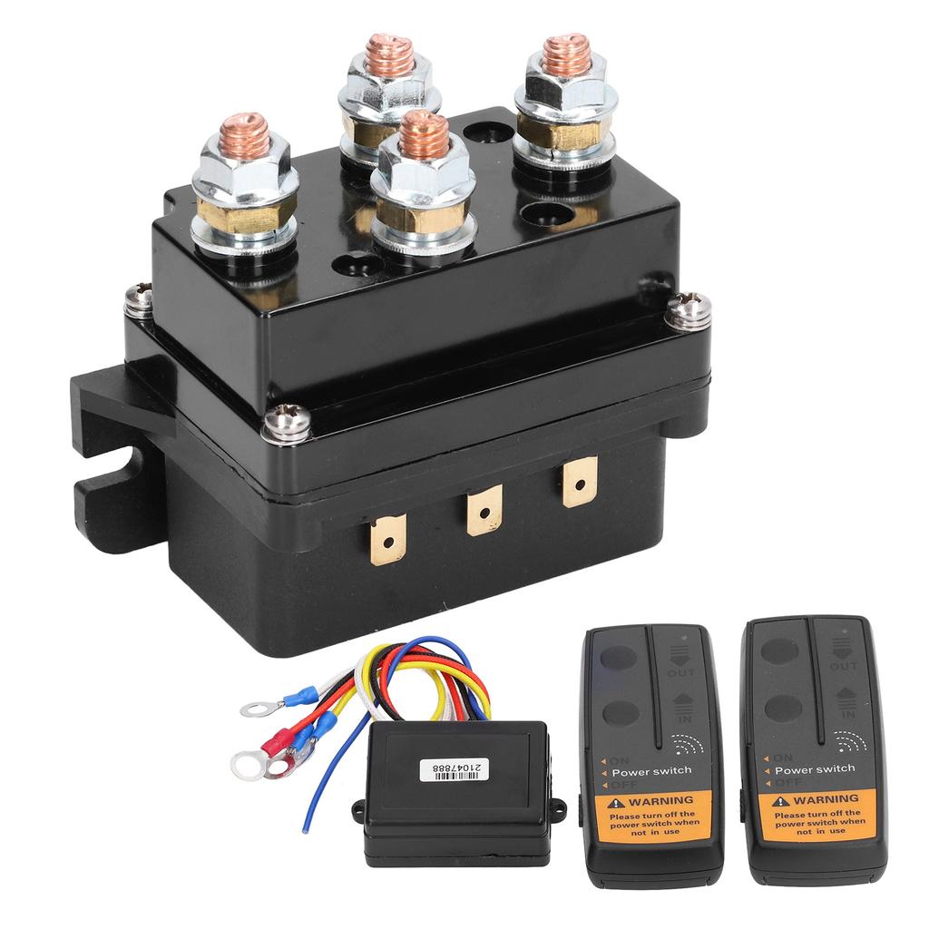 DC500A 12V Wireless Winch Remote Control Kit Winch Solenoid Relay for 8000lbs?12000lbs ATV UTV