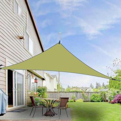 Sun Shades Sail 118.11inchx118.11inchx118.11inch Protection Terrace Canopy Deck Covers for Courtyard