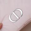 Dior Pink Cloud Cosmetics Storage Bag Portable