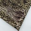 1M elastická leopardí bronzující látka lesklá zlatá textura hadí kůže spandexová látka na šití oblečení, sukní, šatů