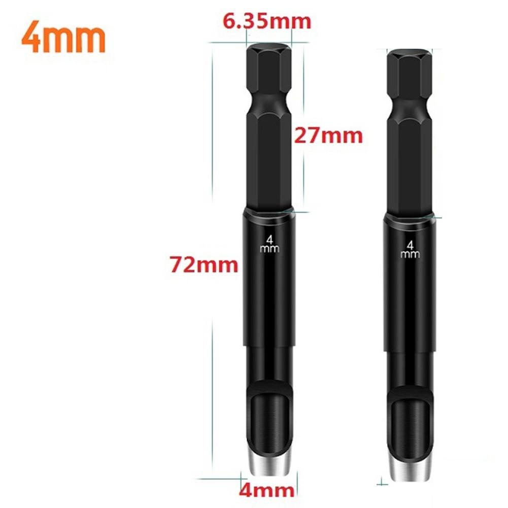 Electric Machine Punch Hex Shank Adapter Hollow Punch For Drill