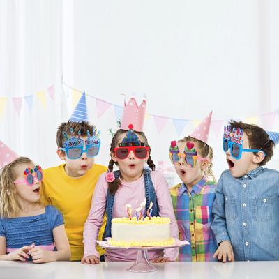 10 Paar Sonnenbrillen für Geburtstagspartys, lustige Po-Requisiten, Sonnenbrillen